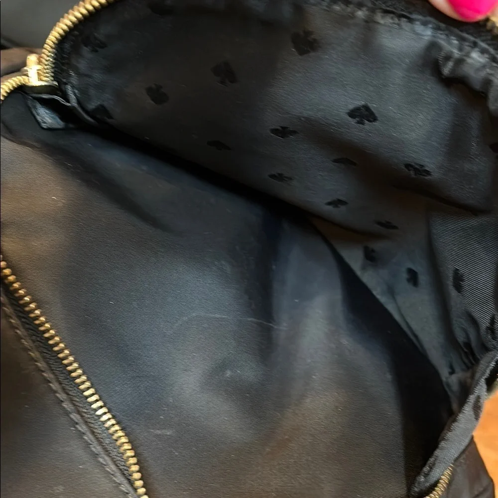 Kate Spade Black Dawn nylon mini Backpack